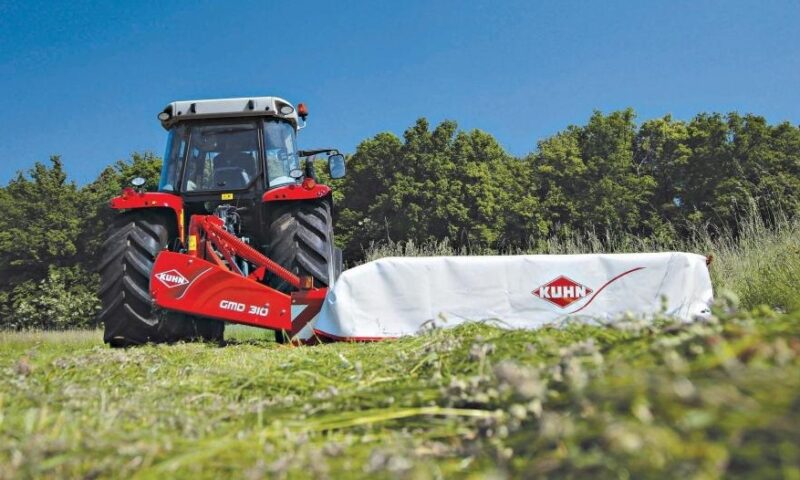 Kuhn GMD maaier in actie